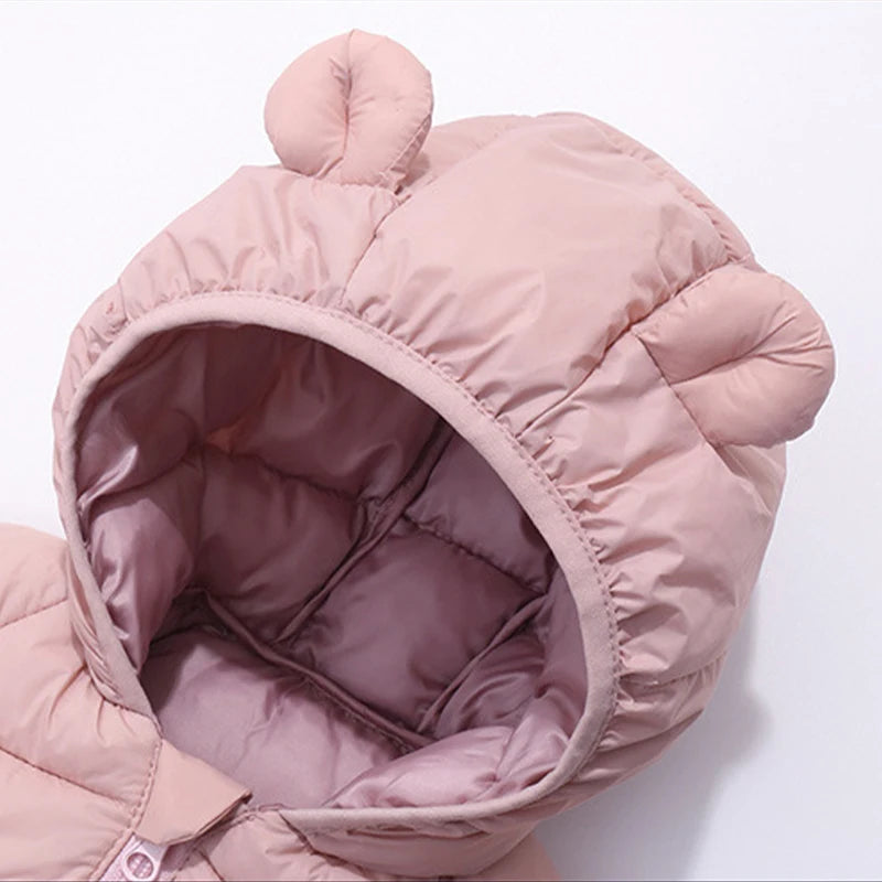 Autumn Winter Girls Boys Cotton Jacket