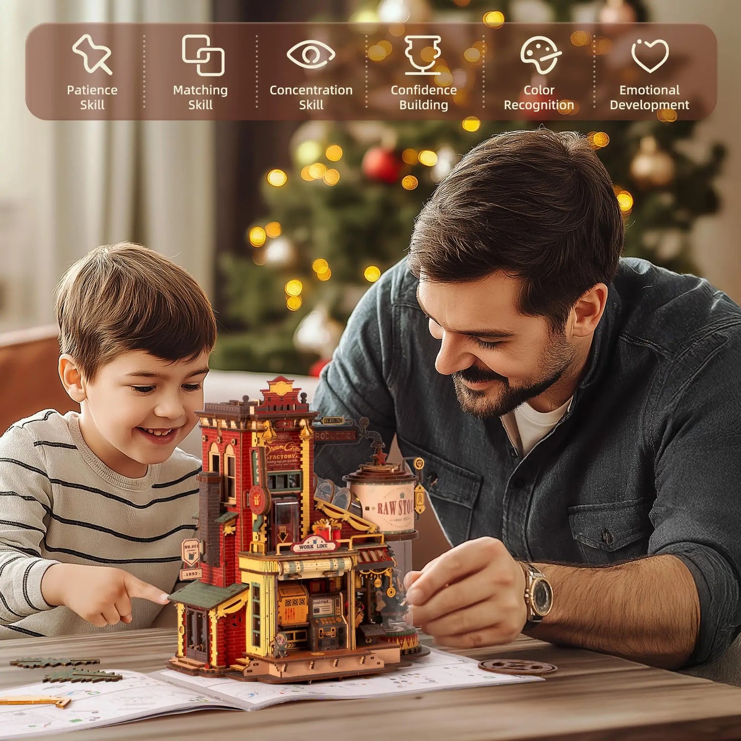 Dream Gift Factory 3D Wooden Puzzle