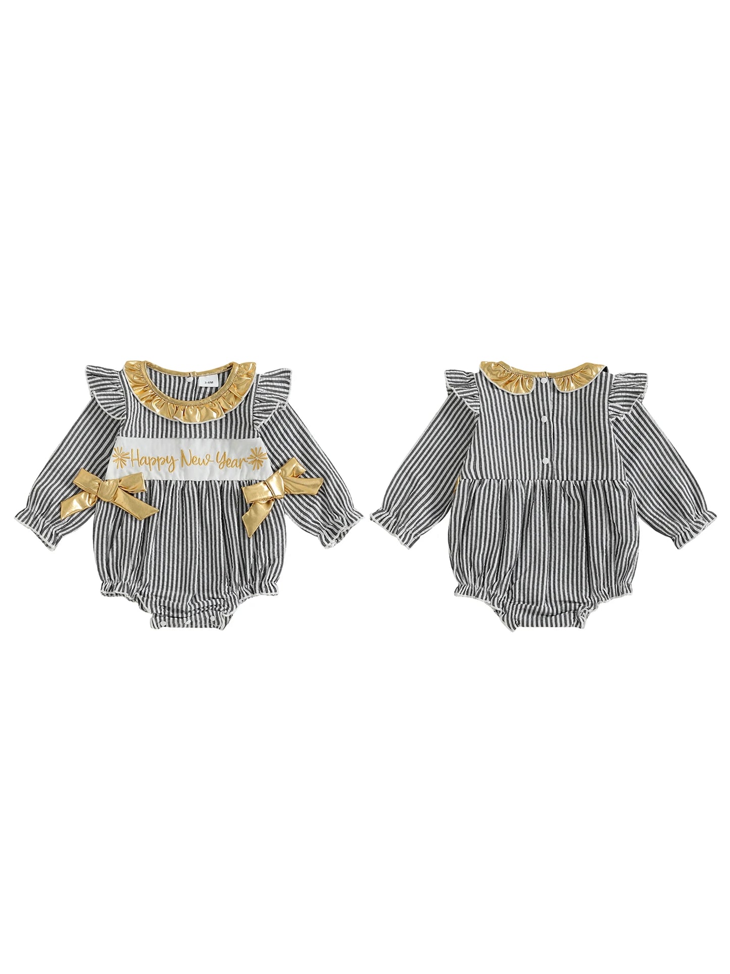 Infant Girls New Year Romper