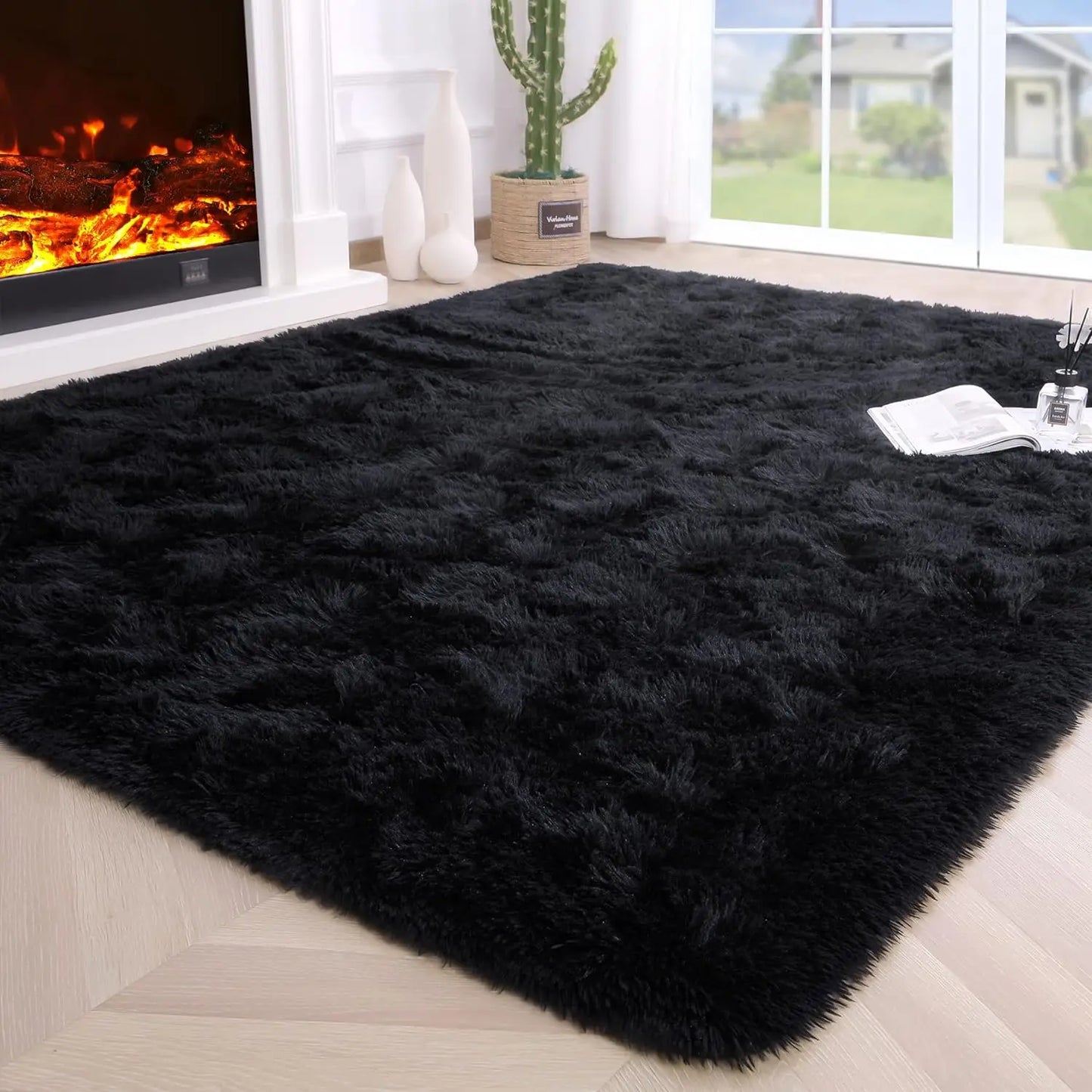 Soft Bedroom Fuzzy Area Rugs for Kids