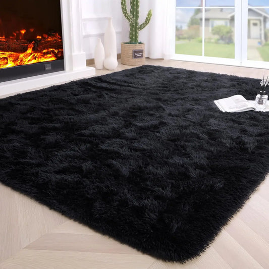 Soft Bedroom Fuzzy Area Rugs for Kids