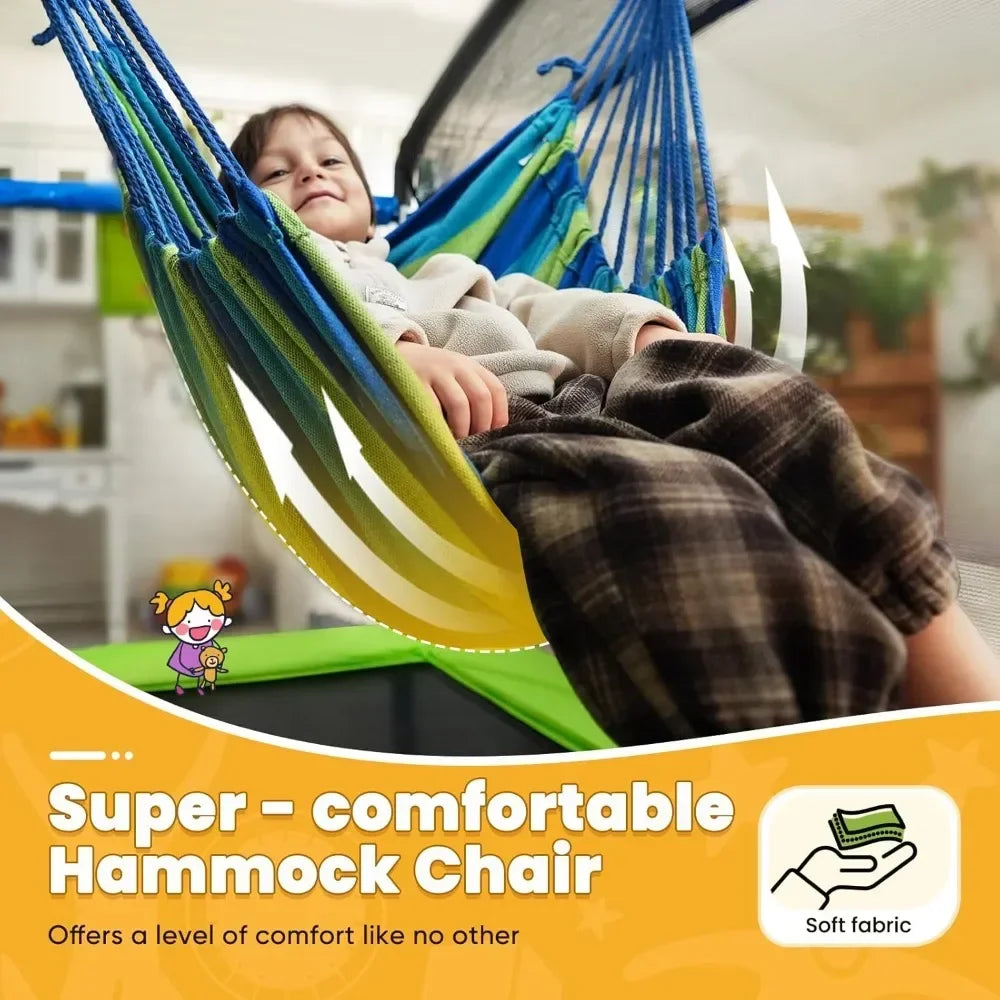 5 in 1 Rectangle Kids Trampoline