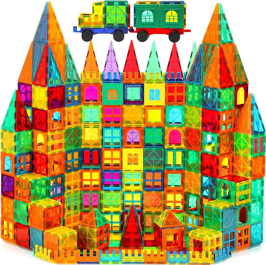 Colorful Creative Educational Magnetic Brick Building Blocks, children's DIY fine motor skills magnetic pieces, suitable for