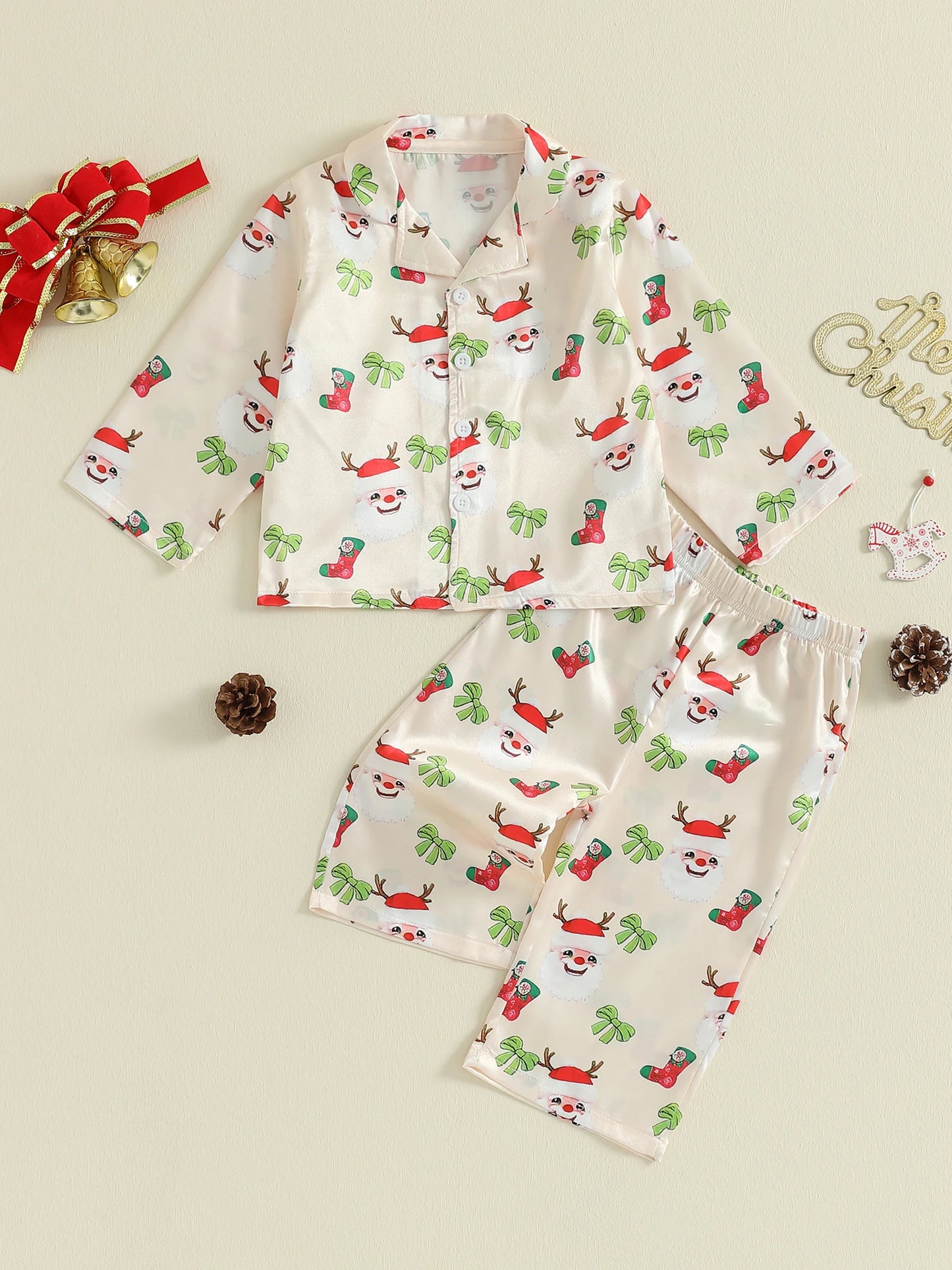 Toddler Baby Christmas Pajama Set