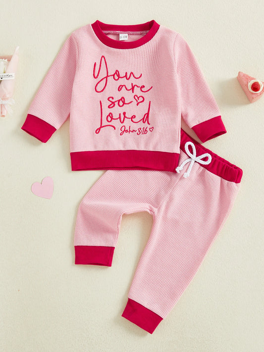 Infant Toddler Valentines Day Outfit