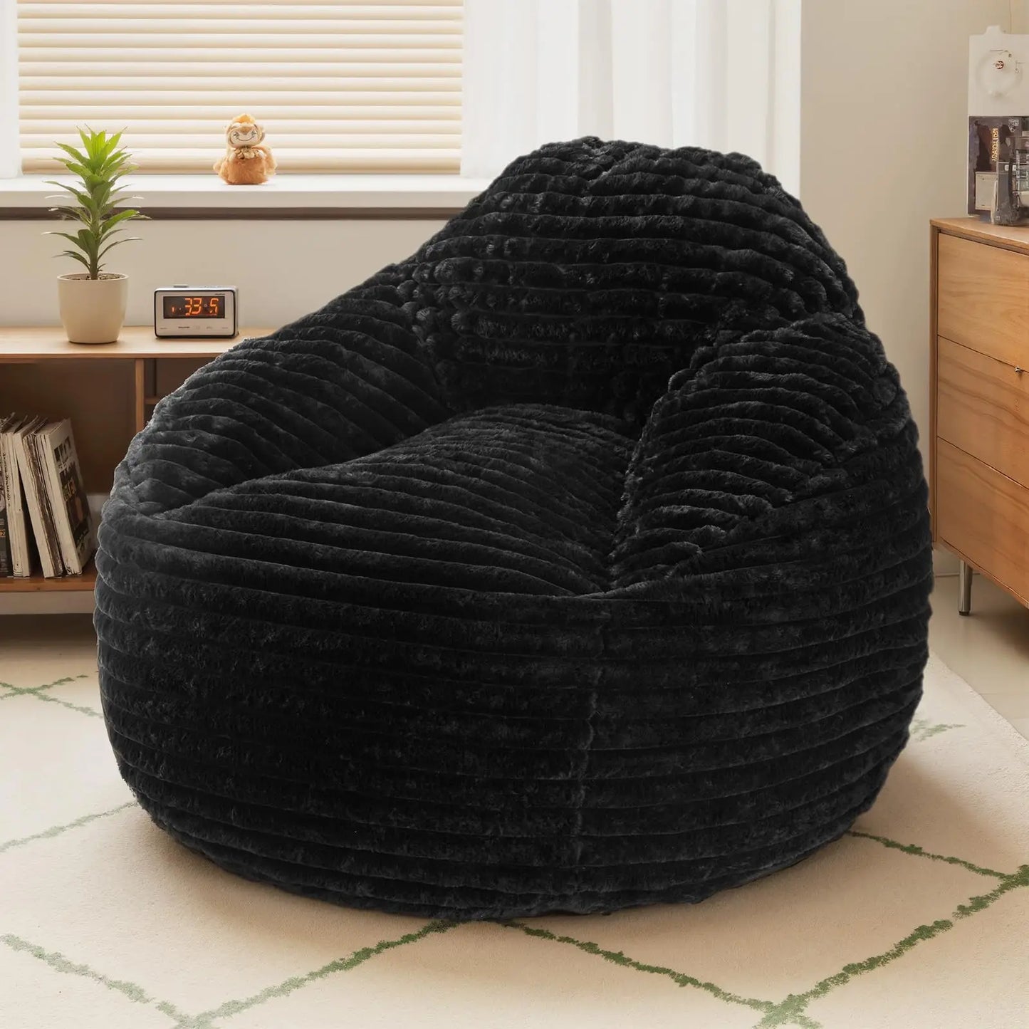 Plush 39 Inch Bean Bag Chair