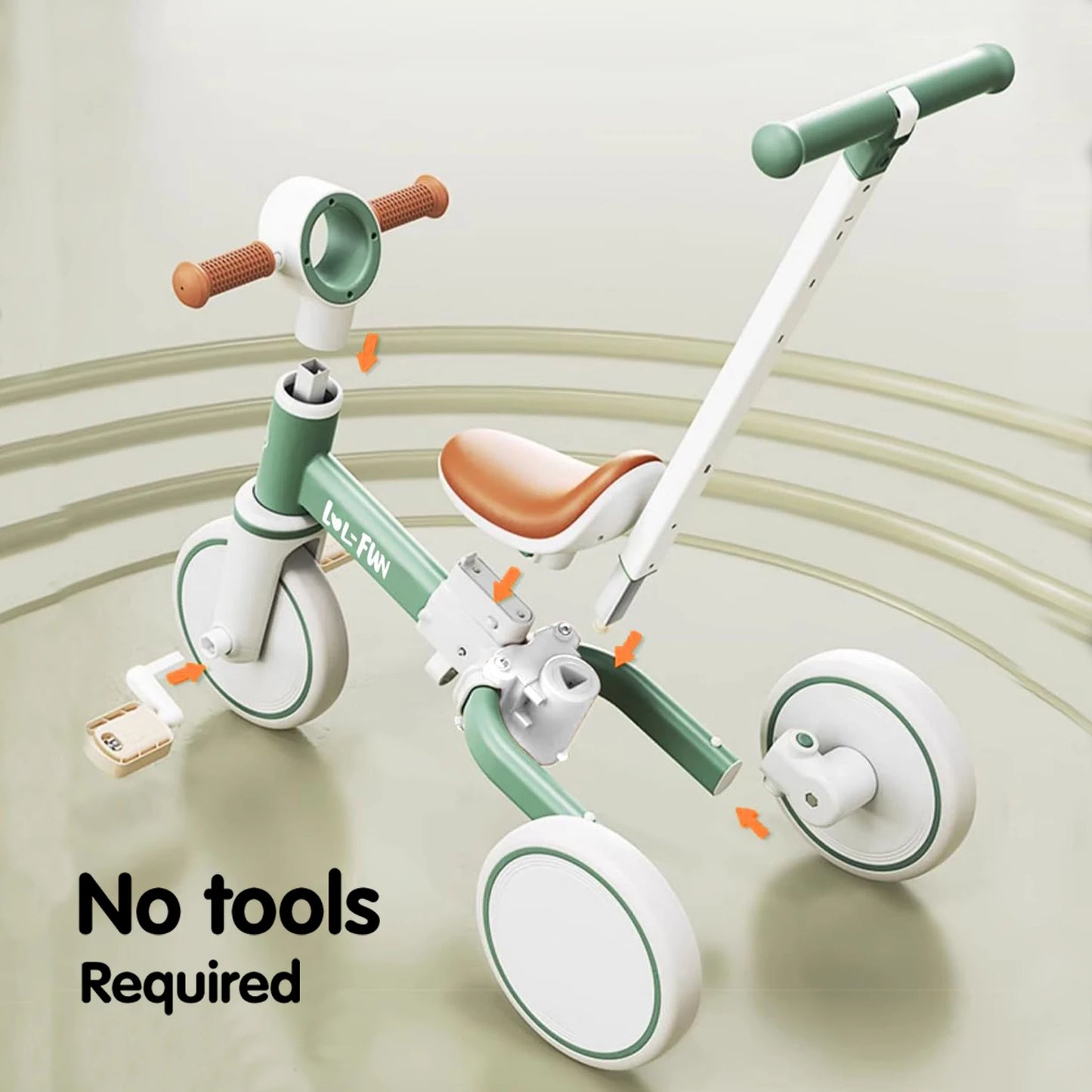 5 in 1 Toddler Tricycles