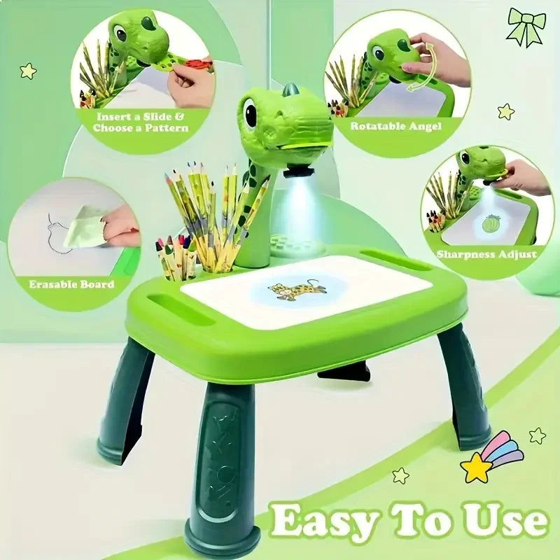 Projection Music Drawing Board