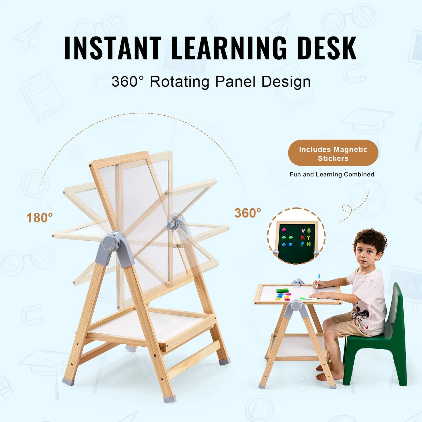 Standing Magnetic Drawing Board