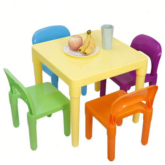 Kids Table And Chairs Play Set