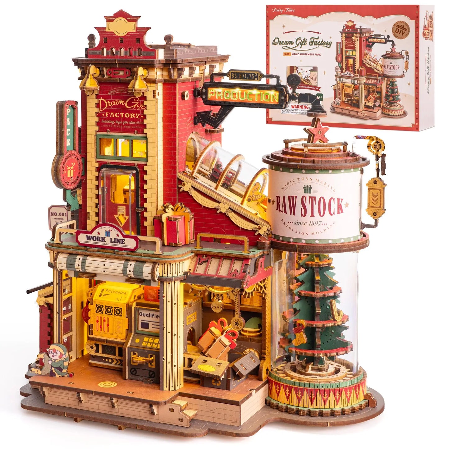 Dream Gift Factory 3D Wooden Puzzle