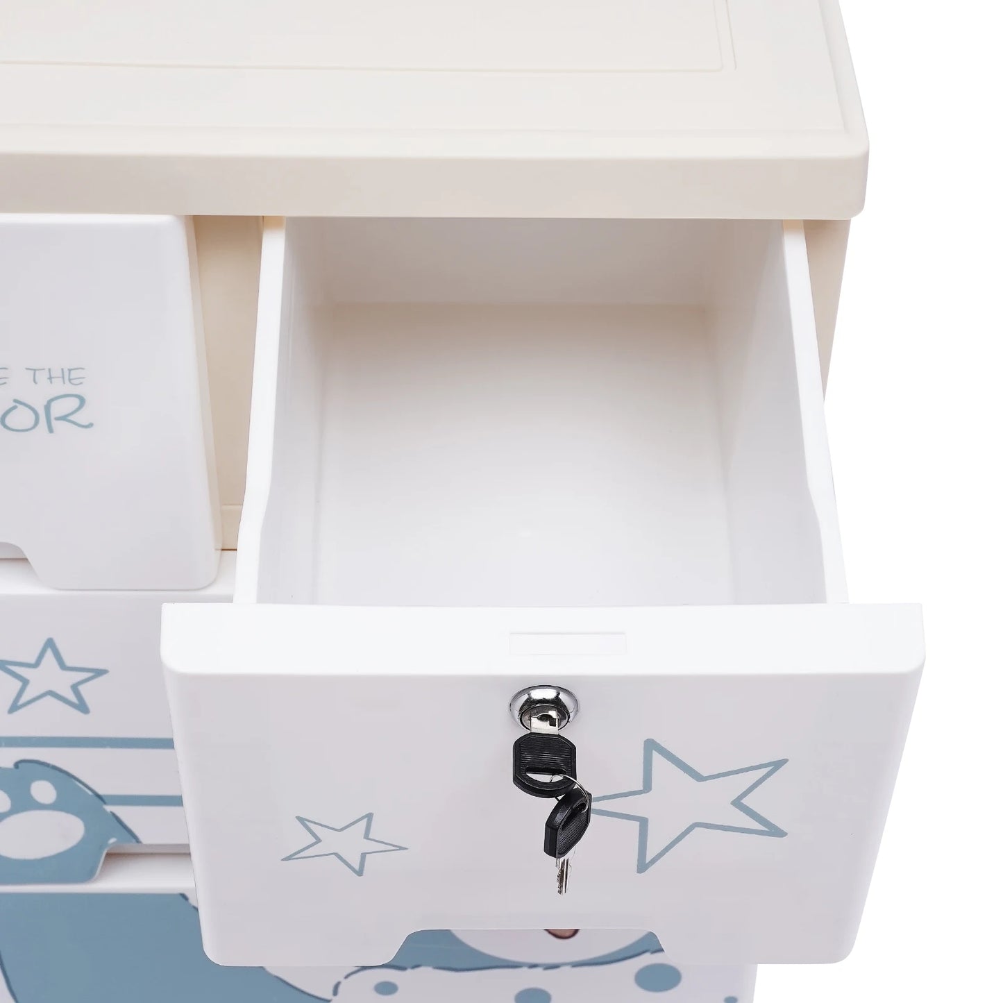 Cartoon Style Plastic Dresser