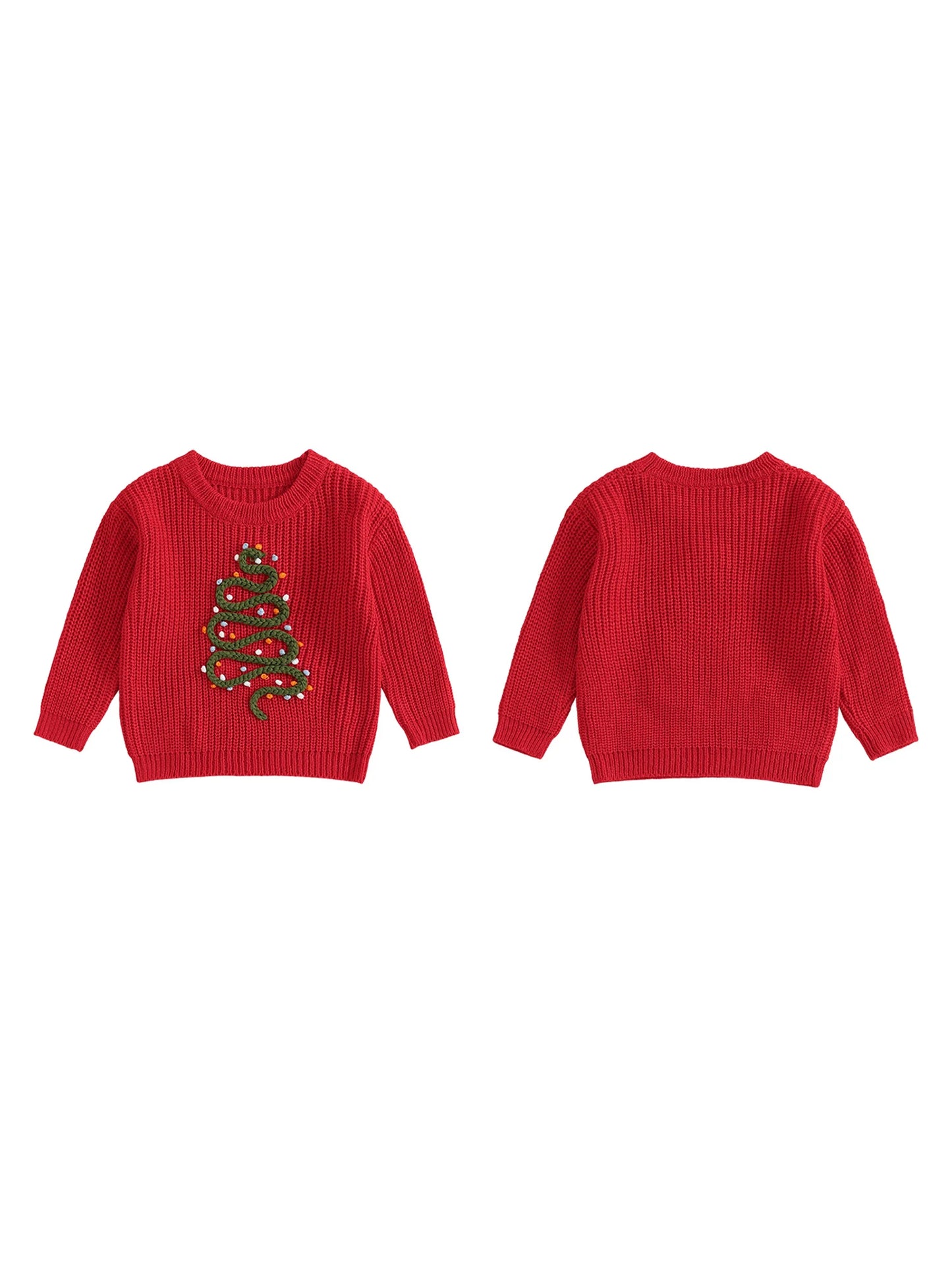 Toddler Knitted Pullover Sweater