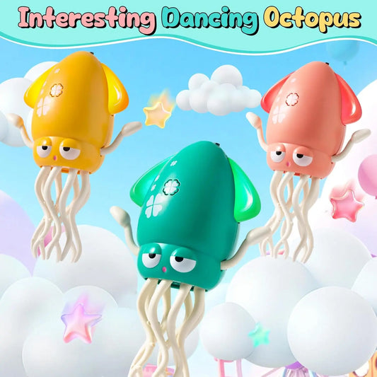 Electric induction dancing octopus toy