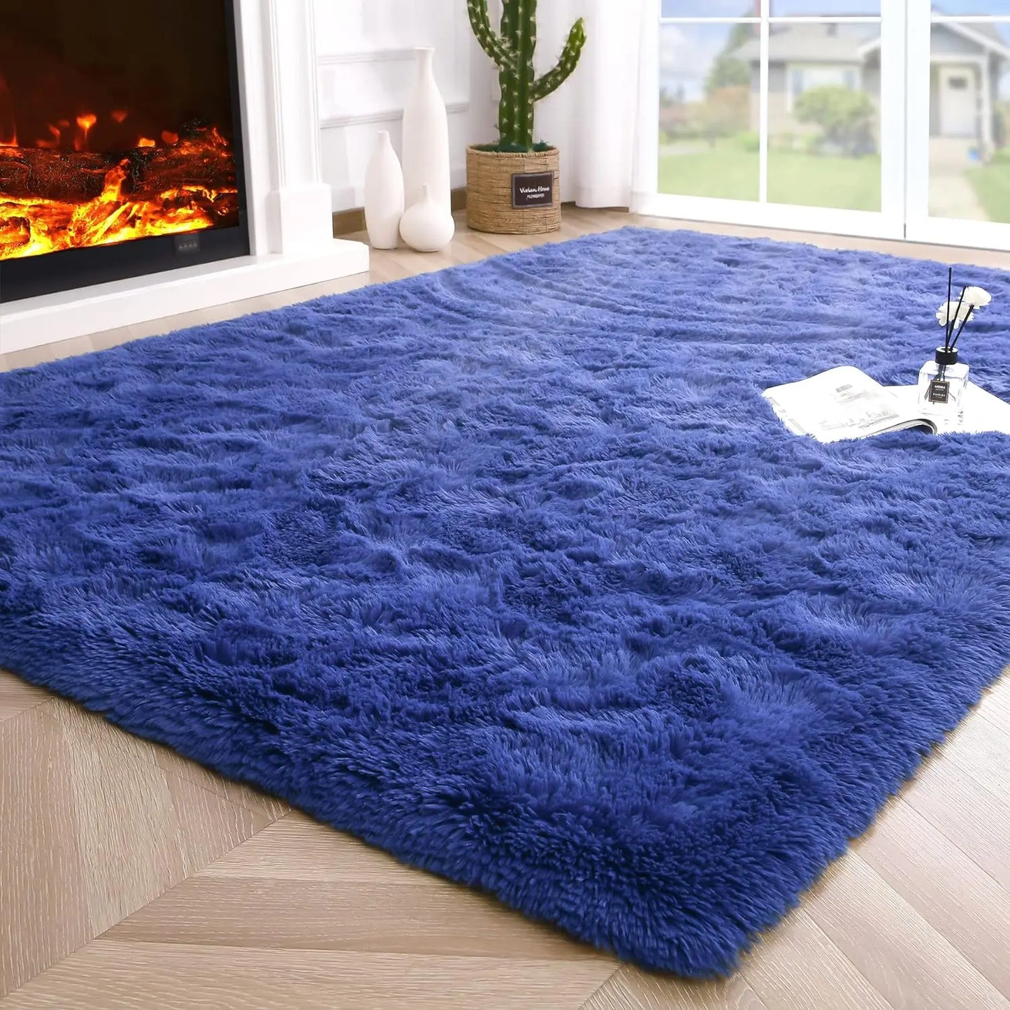 Soft Bedroom Fuzzy Area Rugs for Kids