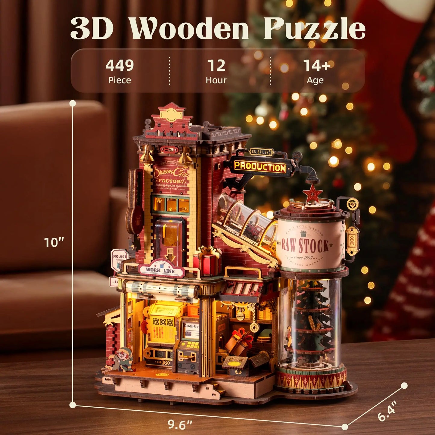 Dream Gift Factory 3D Wooden Puzzle