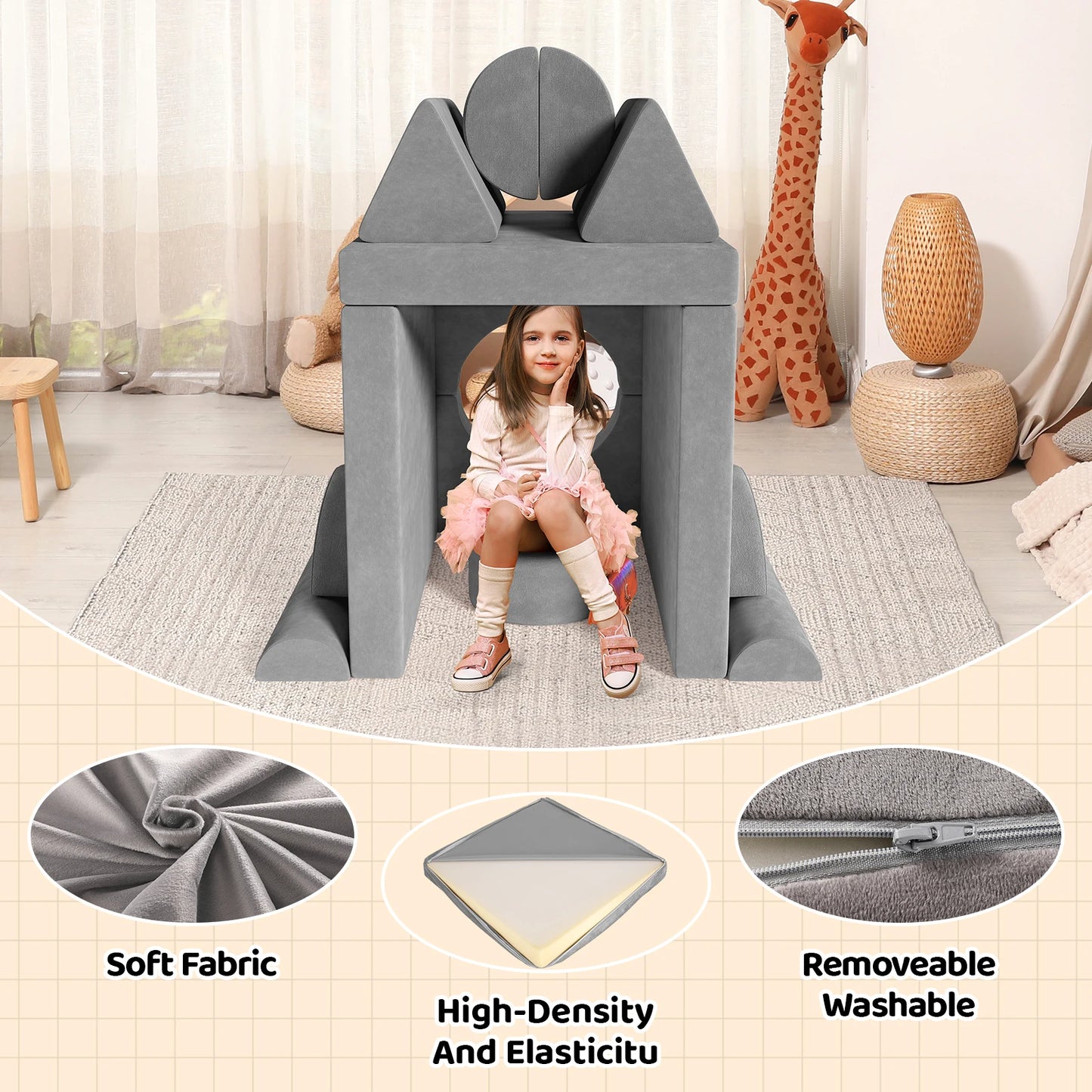 Modular Kids Couch And Cushions