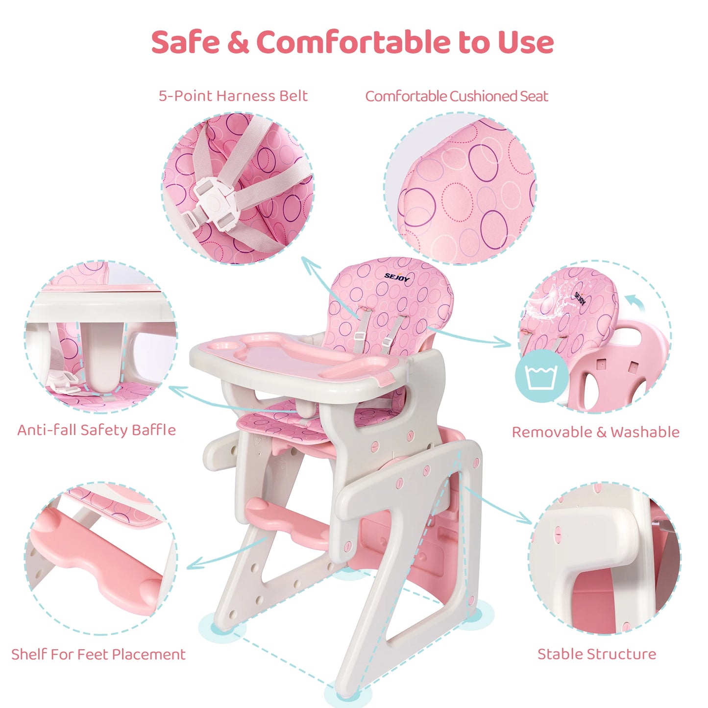 Adjustable High Chair