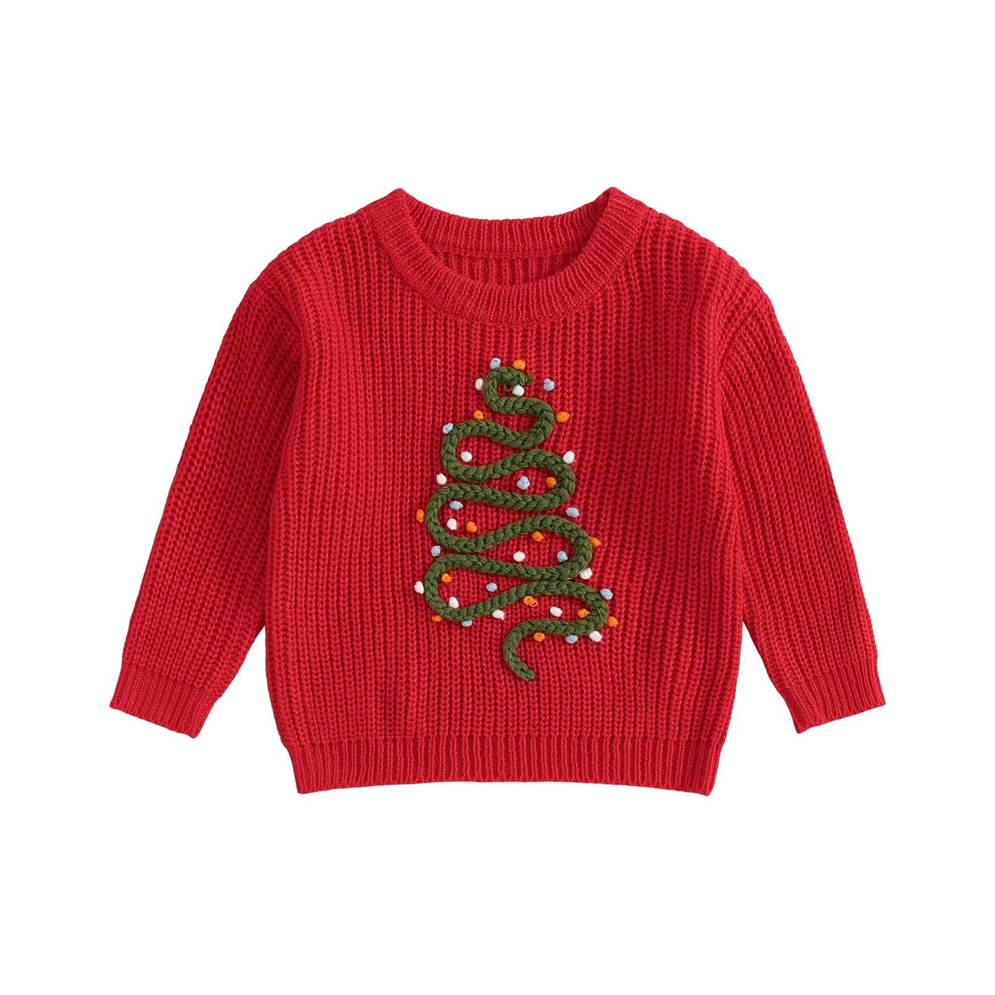 Toddler Knitted Pullover Sweater