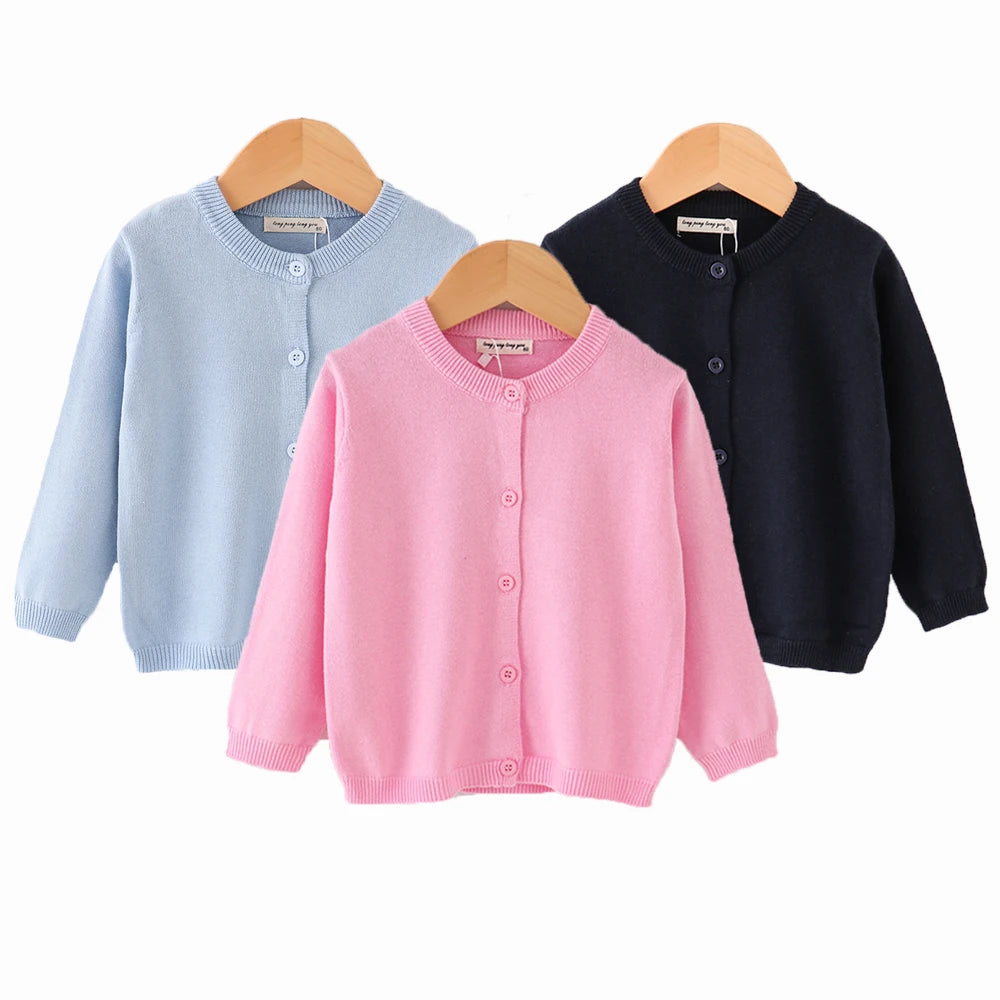 Childrens Casual Cardigan Sweaters