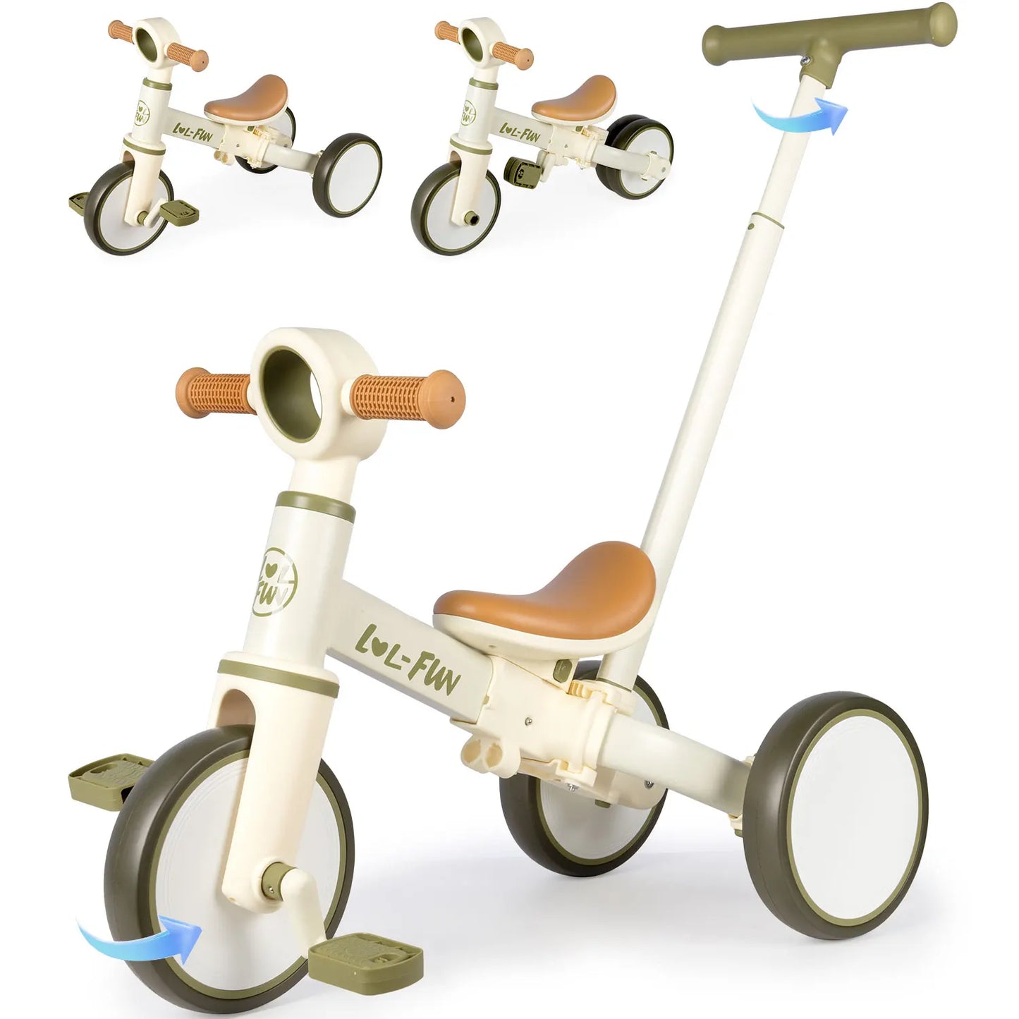 5 in 1 Toddler Tricycles