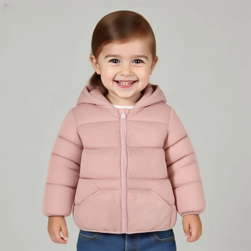Autumn Winter Girls Boys Cotton Jacket