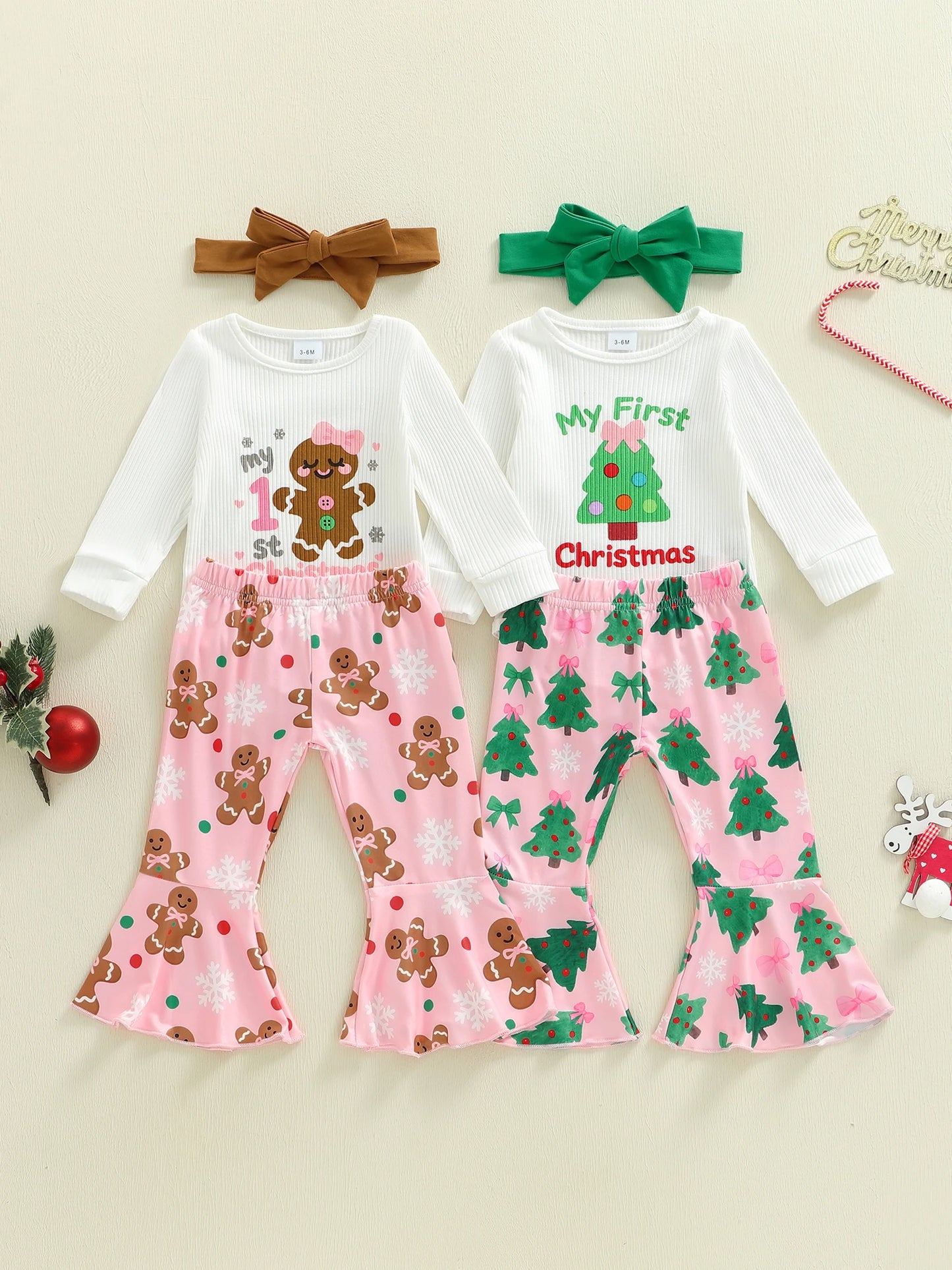 Baby Girl First Christmas Outfits