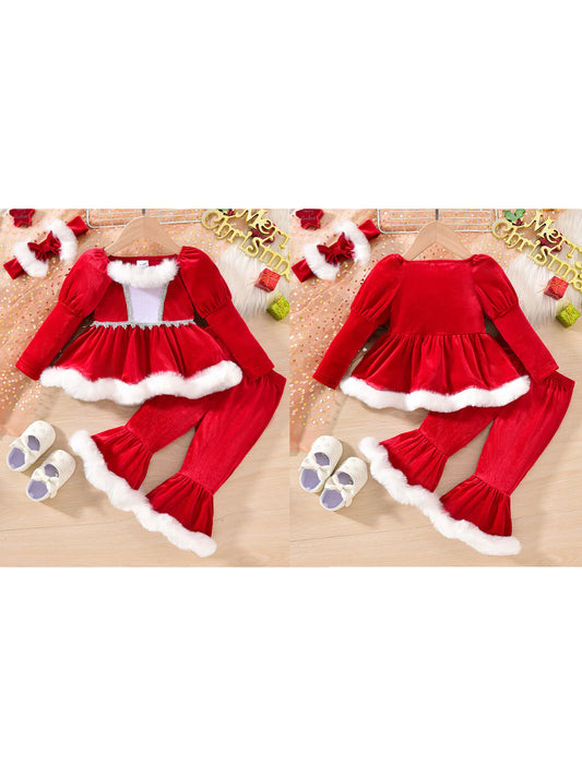 3 Piece Christmas Infant Toddler Outfit