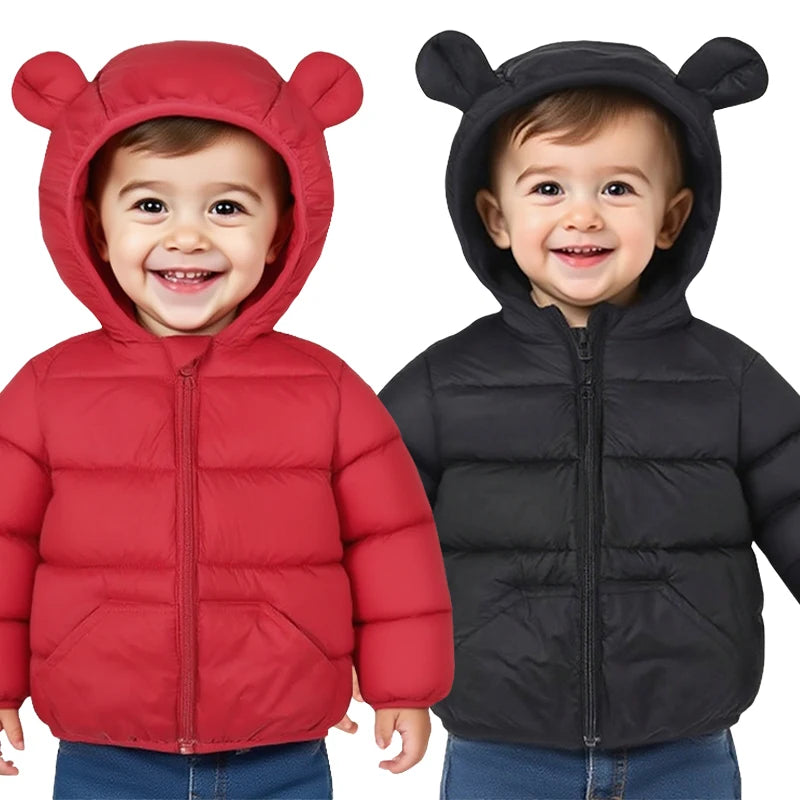 Autumn Winter Girls Boys Cotton Jacket