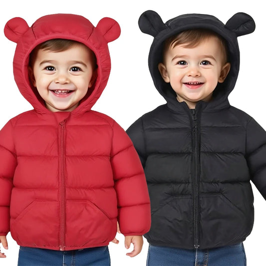 Autumn Winter Girls Boys Cotton Jacket