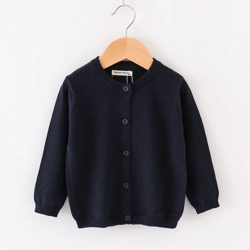 Childrens Casual Cardigan Sweaters