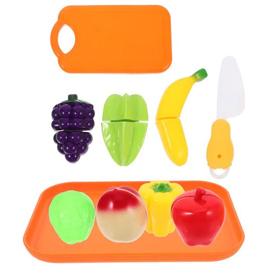 Simulation Cutting Fruit Toy Montessori Education Toys Food Pretend Play House Kitchen Toys For Children Gifts