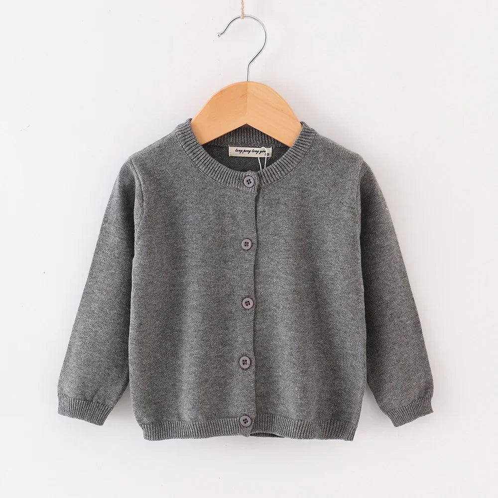 Childrens Casual Cardigan Sweaters